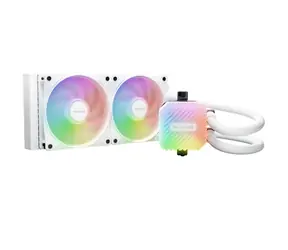 be quiet! Light Loop AiO ARGB biały / 2x 120 mm / łożysko karabinowe / 34,9 dB przy 2100 obr./min / 61,8 CFM / Intel + AMD
