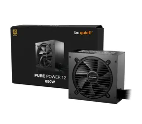 be quiet! Pure Power 12 850W / ATX 3.1 / 850W / 80 PLUS Gold / Aktywny PFC / niemodularny 