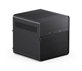 Jonsbo N2 Mini-ITX czarny / Mini-ITX / 1x USB 3.0 / 1x USB-C / bez zasilacza