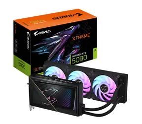 GIGABYTE AORUS GeForce RTX 5090 Xtreme WATERFORCE 32 GB / 2655 MHz / 32 GB GGDR7 / 512-bit / 1x HDMI + 3x DP / 1000 W (16)