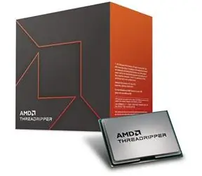 AMD RYZEN Threadripper 7980X @ 3,2 GHz / Turbo 5,1 GHz / 64C128T / L2 64 MB L3 256 MB / sTR5 / Zen 4 / 350 W