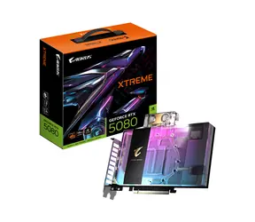 GIGABYTE AORUS GeForce RTX 5080 Xtreme WATERFORCE WB 16 GB / 2805 MHz / 16 GB GDDR7 / 256-bit / 1x HDMI + 3x DP / 850 W (16)