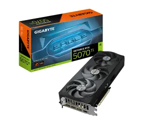 GIGABYTE GeForce RTX 5070 Ti EAGLE OC SFF 16 GB / 2300 MHz / 16 GB GDDR7 / 256-bit / 1x HDMI + 3x DP / 750 W (16)
