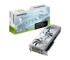 GIGABYTE GeForce RTX 5070 Ti EAGLE OC ICE SFF 16 GB / 2300 MHz / 16 GB GDDR7 / 256-bit / 1x HDMI + 3x DP / 750 W (16)