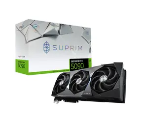 MSI GeForce RTX 5090 SUPRIM SOC 32 GB / 2580 MHz / 32 GB GDDR7 / 512-bit / 1x HDMI + 3x DP / 1000 W (16)