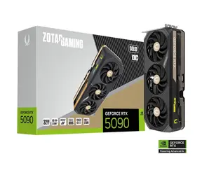 Zotac GAMING RTX 5090 SOLID OC 32 GB / 2422 MHz / 32 GB GGDR7 / 512-bit / 1x HDMI + 3x DP / 1000 W (16)