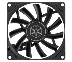 Silverstone Air Slimmer 90 czarny / 92 mm / Łożysko hydrauliczne / 32 dB przy 2500 obr./min / 45,73 CFM / 4-stykowy PWM