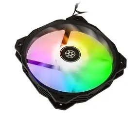 Silverstone Shark Force ARGB czarny / 160 mm / łożysko dynamiczne / 38,1 dB przy 1600 obr./min / 160 CFM / 4-pinowy PWM