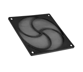 Silverstone SST-FF125B czarny / filtr magnetyczny do wentylatorów / rozmiar 120x120