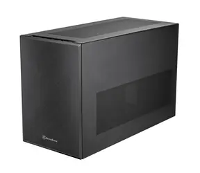 Silverstone SUGO 17 czarny / mATX / 2x USB-A 3.0 / 1x USB-C / bez zasilacza 