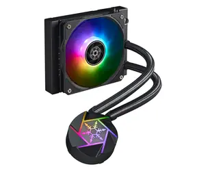 Silverstone VIDA 120 SLIM czarny / 1x 120mm / 33,9 dB @ 1800 RPM / 66,83 CFM / AMD + Intel