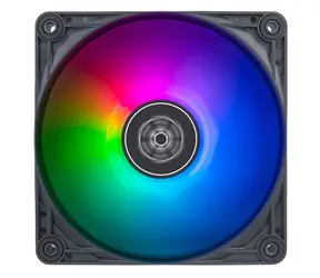 Silverstone VISTA 120 ARGB czarny / 120 mm / Łożysko hydrauliczne / 30,6 dB przy 2000 obr./min / 66 CFM / 4-pinowy PWM