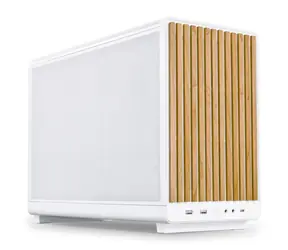 DAN Cases Lian Li DAN A3-mATX Wood edition białe