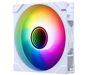PHANTEKS M25 Gen2 PWM D-RGB Reverse Blade biały / 140 mm / Łożysko hydrauliczne / 36,4 dB przy 1800 obr./min / 101,78 CFM