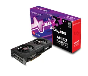 Karta graficzna Sapphire PULSE Radeon RX 9070 16 GB / 2520 MHz / 16 GB GDDR6 / 256-bit / 2x HDMI + 2x DP / 650 W (8+8)