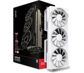 XFX Swift Radeon RX 9070 OC 16GB Biały / 2210 MHz / 16GB GDDR6 / 256-bit / 1x HDMI + 3x DP / 550W (8+8+8)