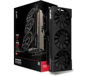 Karta graficzna XFX Swift Radeon RX 9070 OC 16 GB / 2210 MHz / 16 GB GDDR6 / 256-bit / 1x HDMI + 3x DP / 550 W (8+8+8)