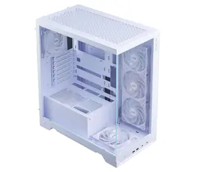 ADATA XPG INVADER biały / 2x USB 3.2 / bez zasilacza / przezroczysty panel boczny