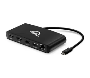 OWC Thunderbolt 3 mini hub / 2x HDMI / RJ-45 / USB-A 2.0 / USB-A 3.2 Gen 1 / obsługa USB