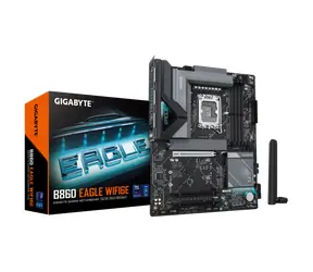 Płyta główna GIGABYTE B860 Eagle WiFi6E/ B860 / LGA 1851 / 4X DDR5 / PCIEx 16 / 2.5GLAN / Wi-Fi / ATX