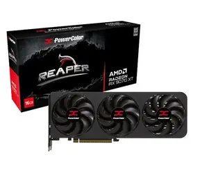 PowerColor Reaper Radeon RX 9070 XT 16 GB / 2970 MHz / 16 GB GDDR6 / 256-bit / 1x HDMI + 3x DP / 750 W (8+8)