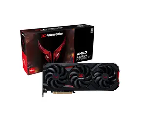 PowerColor Red Devil Radeon RX 9070 XT 16 GB OC / 3060 MHz / 16 GB GDDR6 / 256-bit / 1x HDMI + 3x DP / 900 W (8+8+8)