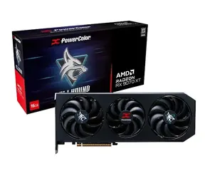 PowerColor Hellhound Radeon RX 9070 XT 16GB OC / 3010 MHz / 16GB GGDR6 / 256-bit / 1x HDMI + 3x DP / 700W (8+8)