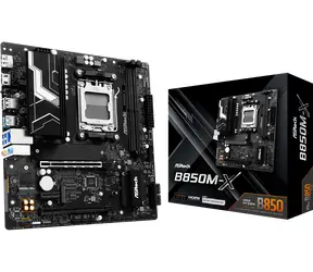 ASRock B850M-X / AMD B850 / DDR5 / SATA III / USB 3.2 / 2.5GLAN / sc.AM5 / mATX / po sprzedaży