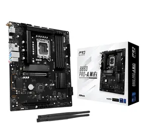 Płyta główna ASRock B860 Pro-A WiFi / B860 / LGA 1851 / 4X DDR5 / PCIEx 16 / 2.5GLAN / Wi-Fi / ATX