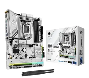 ASRock B860 Stalowa Legend WiFi / B860 / LGA 1851 / 4X DDR5 / PCIEx 16 / 2.5GLAN / Wi-Fi / ATX