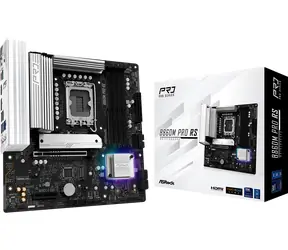ASRock B860M Pro RS / B860 / LGA 1851 / 4X DDR5 / PCIEx 16 / 2.5GLAN / mATX