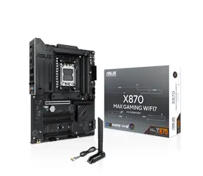 Asus MAX GAMING X870 WIFI7 / X870 / 4X DDR5 / 1x 2.5GLAN / Wi-Fi 7 / ATX