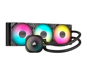 Corsair NAUTILUS ARGB czarny / 3x 120mm / 33.2dB / 300-1700 RPM / 94.87CFM / Intel + AMD