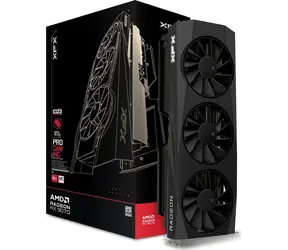 Karta graficzna XFX Quicksilver Radeon RX 9070 OC 16 GB / 2700 MHz / 16 GB GDDR6 / 256-bit / 1x HDMI + 3x DP / 550 W (8+8)
