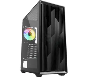 Sharkoon VK2 RGB czarny / ATX / 2x USB 3.0 / 4X 120mm / bez zasilacza / przezroczysty panel boczny