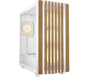 Sharkoon Rebel C70G RGB biały / ATX / 2x USB 3.2 / 1x USB-C / 4X 120mm / bez zasilacza / przezroczysty panel boczny