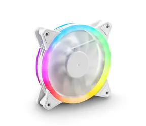 Sharkoon SHARK Blades PWM RGB biały / wentylator / 120 mm / RGB / 24,8 dBA / 1400 obr./min / 94,8 m3h