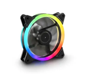 Sharkoon SHARK Blades RGB czarny / wentylator / 120 mm / RGB / 18,2 dBA / 1200 obr./min / 94,8 m3h