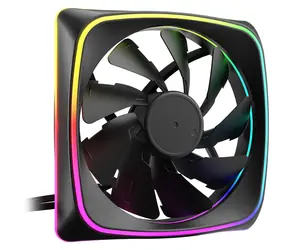 Sharkoon SHARK Lights RGB PWM czarny / wentylator / 120 mm / RGB / 24,8 dBA / 1700 obr./min / 89 m3h