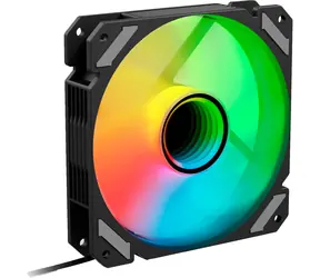 Sharkoon SHARK Mirror RGB PWM czarny / wentylator / 120 mm / RGB / 26,8 dBA / 1500 obr./min / 99,52 m3h