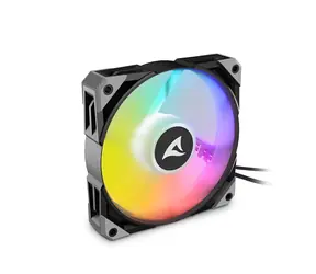 Sharkoon Rebel F50 PWM czarny / wentylator / 120 mm / RGB / 35 dBA / 2000 obr./min / 77,6 CFM