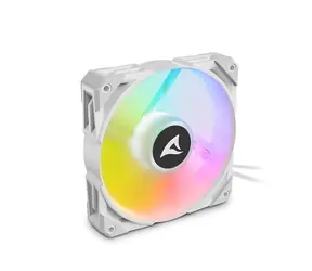 Sharkoon Rebel F50 PWM biały / wentylator / 120 mm / RGB / 35 dBA / 2000 obr./min / 77,6 CFM
