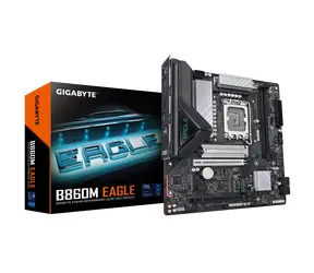 Płyta główna GIGABYTE B860M Eagle / B860M / LGA1851 / 2x DDR5 / PCIEx16 / 2.5 GLAN / mATX