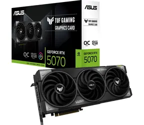 Asus TUF Gaming GeForce RTX 5070 12 GB OC / 2512 MHz / 12 GB GDDR7 / 192-bit / 2x HDMI + 3x DP / 750 W (16)