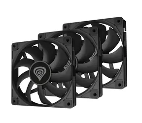 Genesis Oxal 120 czarny / Wentylator / 120mm / 46,1 CFM / 3szt