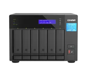 QNAP TVS-h874-i7-32G / Intel Core i7 / 32 GB DDR4 / 8x3,5" SATA III + 2x M.2 2280 / 2x 2.5GLAN