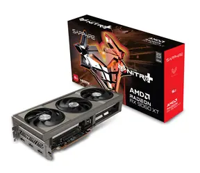 Sapphire Radeon RX 9060 XT Nitro+ Gaming OC 16 GB / 3320 MHz / 16 GB GDDR6 / 1x HDMI + 2x DP / 450 W (8)