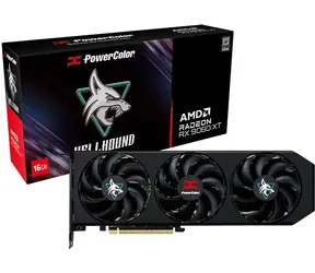 PowerColor Radeon RX 9060 XT Hellhound OC 16 GB / 3310 MHz / 16 GB GDDR6 / 1x HDMI + 2x DP / 550 W (8)