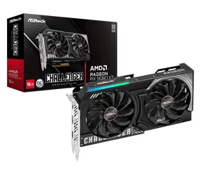 Karta graficzna ASRock Radeon RX 9060 XT Challenger OC 16 GB / 3290 MHz / 16 GB GDDR6 / 128-bit / 1x HDMI + 2x DP / 550 W (8)