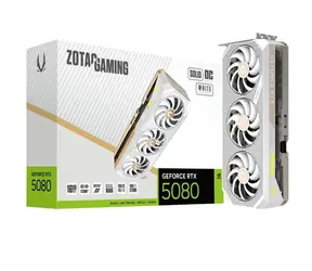 Zotac GAMING RTX 5080 SOLID OC Biały 16 GB / 2640 MHz / 16 GB GDDR7 / 256-bit / 1x HDMI + 3x DP / 850 W (16)